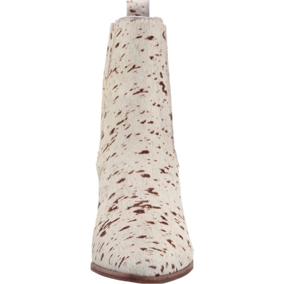 Lucky Brand | Radah Cowhair Western Ankle Boot - Picture 10 of 10